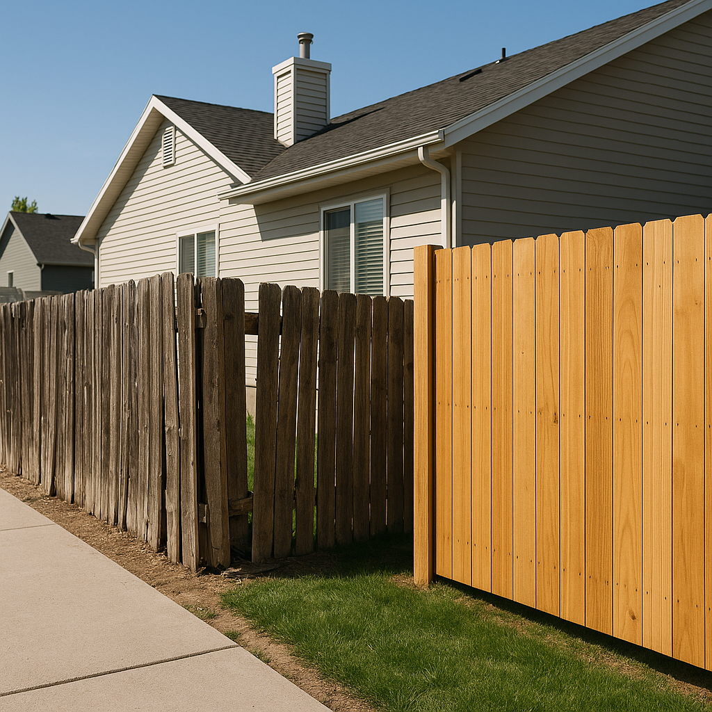 Fencing Replacement illustration