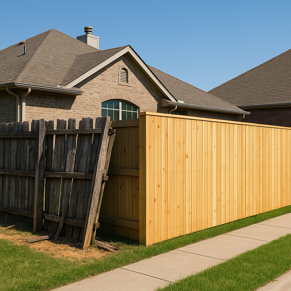 Fencing Replacement illustration