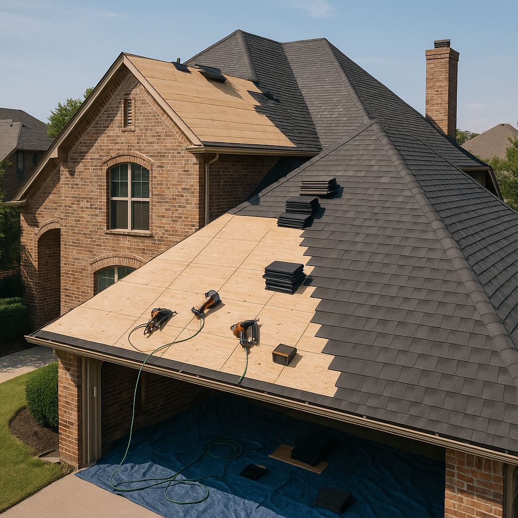 Roof Installation illustration